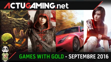 Image d'illustration pour l'article : Présentation des jeux Games With Gold (GWG) - Septembre 2016