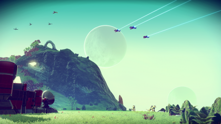 Image d'illustration pour l'article : No Man's Sky disponible sur PlayStation 4 avec des images et un trailer