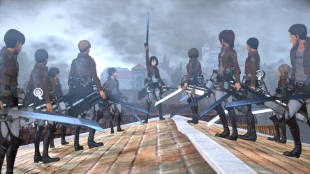 Image d'illustration pour l'article : Test A.O.T. Wings of Freedom - L'adaptation vidéoludique de l'Attaque des Titans