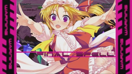 Image d'illustration pour l'article : Touhou Genso Rondo: Bullet Ballet : Une vidéo pour la jolie Flandre