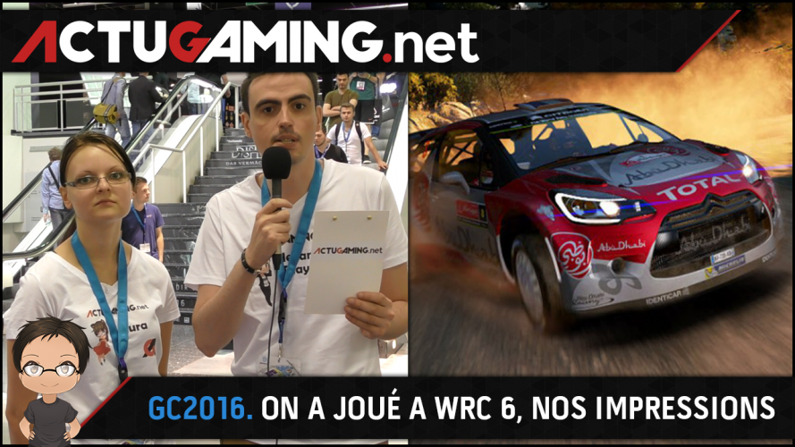 Image d\'illustration pour l\'article : Gamescom 2016 : On a joué à WRC 6 avec Sébastien Chardonnet, nos impressions