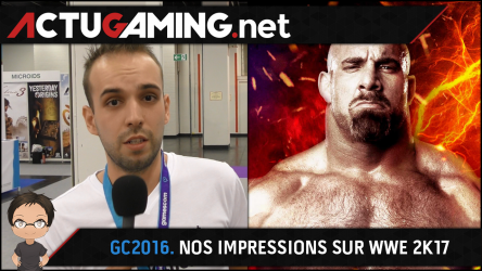 Image d'illustration pour l'article : Gamescom 2016 : Nos impressions sur WWE 2K17 et premier ressenti