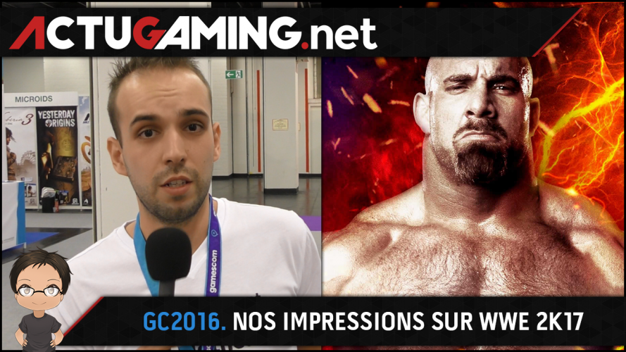 Image d\'illustration pour l\'article : Gamescom 2016 : Nos impressions sur WWE 2K17 et premier ressenti