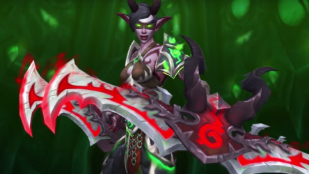 Image d'illustration pour l'article : World of Warcraft: Legion : Le chasseur de démons (Demon Hunter) en vidéo