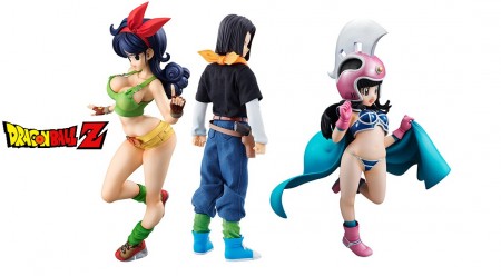 Image d'illustration pour l'article : Trois nouvelles figurines Dragon Ball par Megahouse : Chichi, Lunch et C-17