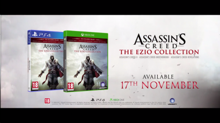 Image d'illustration pour l'article : Assassin's Creed The Ezio Collection confirmé sur PS4 et Xbox One