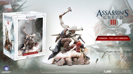 Image d'illustration pour l'article : Assassin's Creed III : Une bande-annonce pour la figurine Connor : The Last Breath