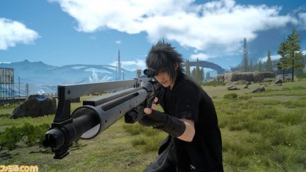 Image d'illustration pour l'article : Final Fantasy XV : Le sniper et les armes sous tous les angles