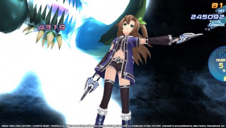 Image d'illustration pour l'article : Superdimension Neptune VS Sega Hard Girls : Images et vidéo opening