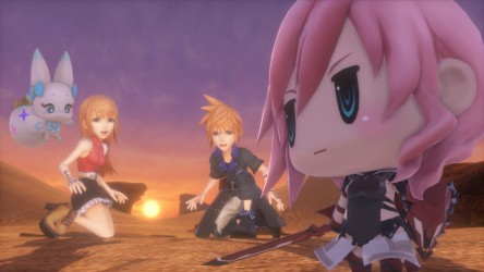 Image d'illustration pour l'article : World of Final Fantasy : Plus de 20 minutes de gameplay
