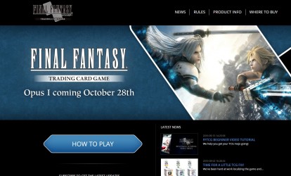 Image d'illustration pour l'article : Final Fantasy Trading Card Game : Le jeu de cartes daté en Europe !
