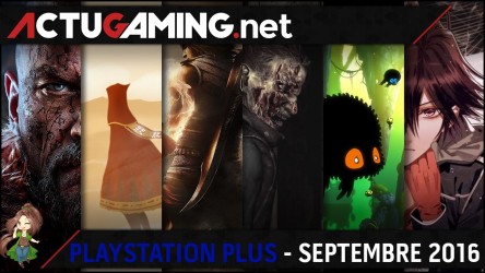 Image d'illustration pour l'article : Présentation des jeux PlayStation Plus (PS+) Septembre 2016