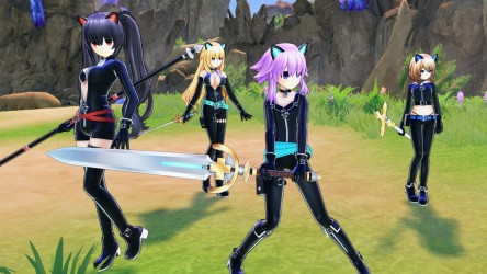 Image d'illustration pour l'article : Four Goddesses Online: Cyber Dimension Neptune : Quasi 9 minutes de gameplay