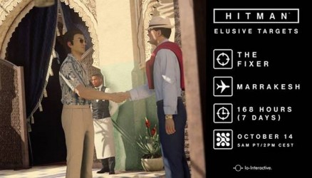 Image d'illustration pour l'article : Hitman : La nouvelle cible éphémère The Fixer s'illustre en vidéo