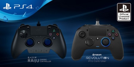 Image d'illustration pour l'article : Sony officialise 2 manettes pro signées Razer et Nacon pour la PS4