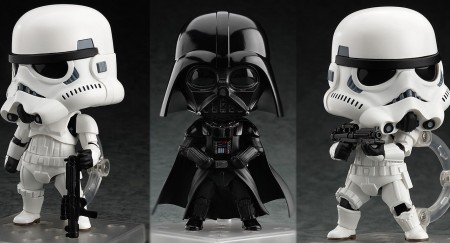 Image d'illustration pour l'article : Star Wars : Episode IV - Un nouvel espoir : Nendoroid de Dark Vador et retour du Stormtrooper