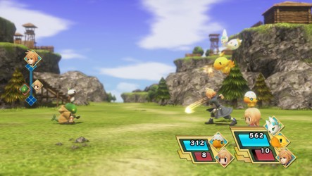 Image d'illustration pour l'article : World of Final Fantasy : Images et démo japonaise datée dans un donjon !