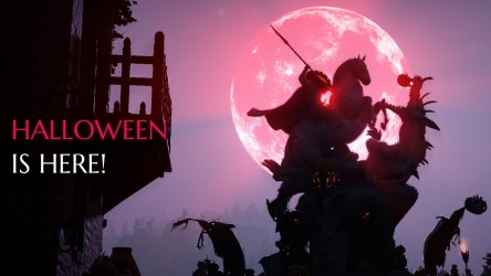 Image d'illustration pour l'article : Black Desert Online : Nous aussi on fête Halloween et on fait des courses de chevaux !