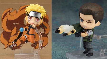 Image d'illustration pour l'article : Naruto Shippuden et Resident Evil : Deux figurines Nendoroid pour un duo de choc !