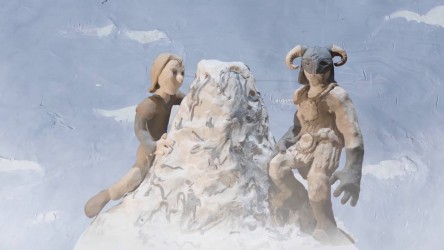 Image d'illustration pour l'article : The Elder Scrolls V: Skyrim Special Edition s'offre une vidéo en pâte à modeler !