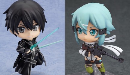 Image d'illustration pour l'article : Sword Art Online : Les figurines Nendoroid de Kirito et Sinon s'offrent une réédition !