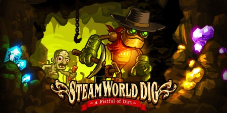 Image d'illustration pour l'article : Test SteamWorld Dig - Pour quelques minerais de plus !