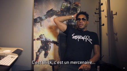 Image d'illustration pour l'article : Electronic Arts annonce que Joey Starr doublera un personnage de Titanfall 2, un méchant ?