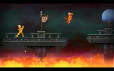 Image d'illustration pour l'article : Nidhogg 2 officialisé sur PlayStation 4