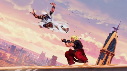 Image d'illustration pour l'article : L'arène Skies of Honor de Street Fighter V est bannie de l'eSport et des tournois