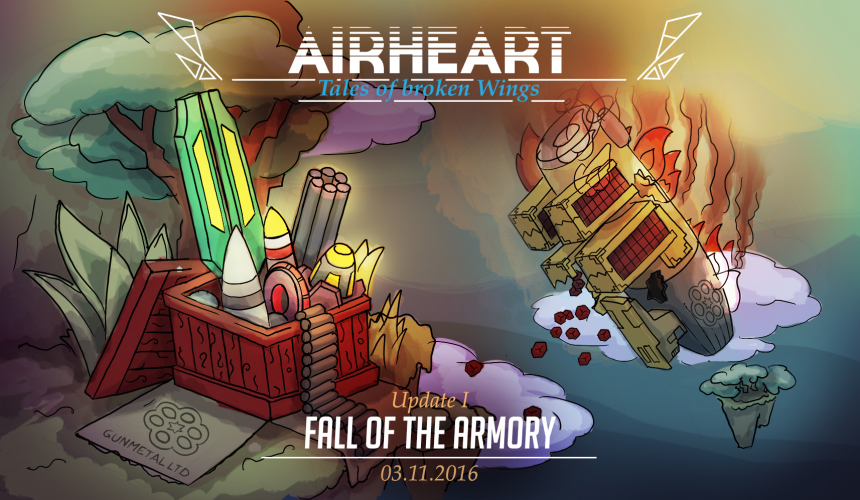 Image d\'illustration pour l\'article : Fall of the Armory, la première mise à jour d’AirHeart est disponible