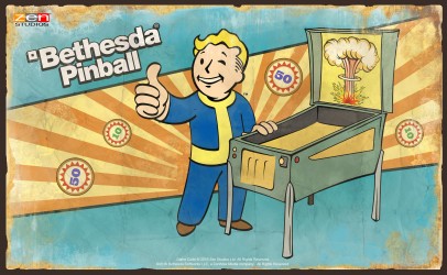 Image d'illustration pour l'article : Des flippers Bethesda dans Zen Pinball pour bientôt