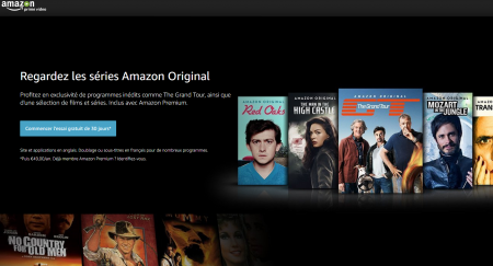 Image d'illustration pour l'article : Amazon Prime Video : Le concurrent de Netflix disponible en France