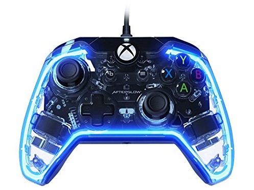 Manette xbox one afterglow bleue e1481198025443 16