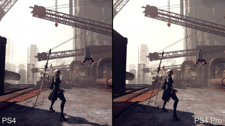 Image d'illustration pour l'article : NieR Automata : Comparatif entre les versions PS4 et PS4 Pro