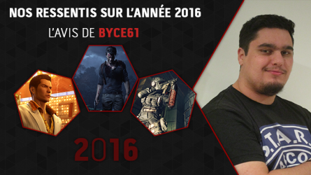 Image d'illustration pour l'article : Nos ressentis sur l’année 2016 : L’avis de Byce61