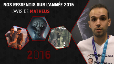Image d'illustration pour l'article : Nos ressentis sur l'année 2016 : L'avis de Matheus
