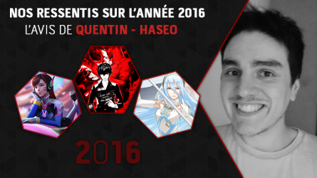 Image d'illustration pour l'article : Nos ressentis sur l'année 2016 : L'avis d'Haseo