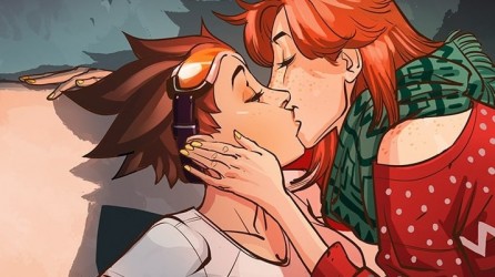 Image d'illustration pour l'article : Overwatch : L'homosexualité de Tracer présentée dans le comic semble choquer