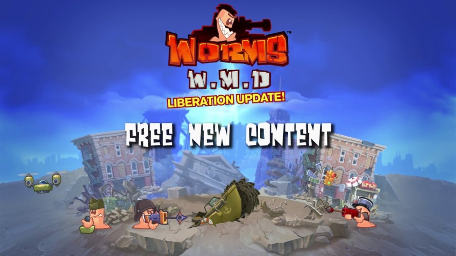 Image d\'illustration pour l\'article : Worms W.M.D : Découvrez la mise à jour Liberation et tout son contenu !