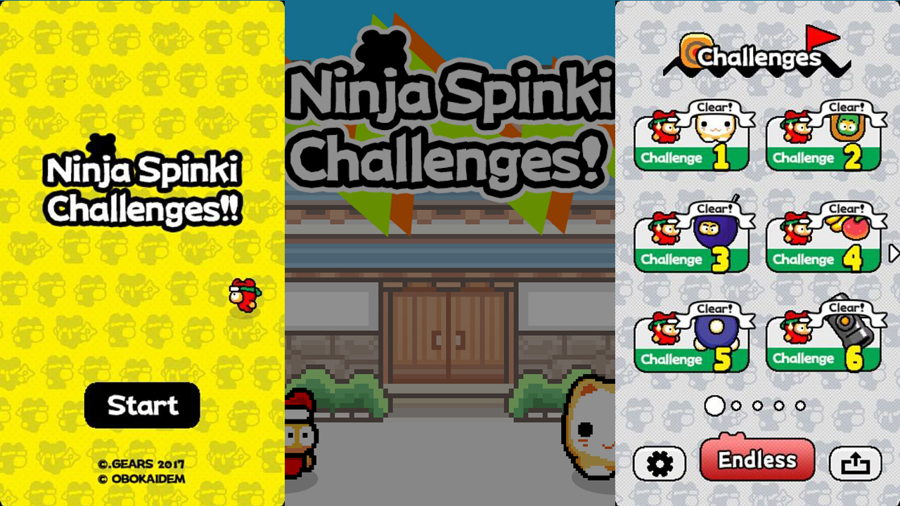 Ninja spinki challenges!!