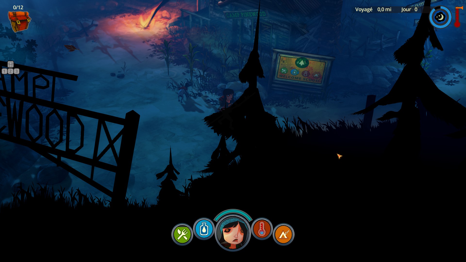 The flame in the flood 1