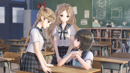 Image d'illustration pour l'article : Blue Reflection : Découvrez Yuzuki, Raimu et Hinako en vidéos