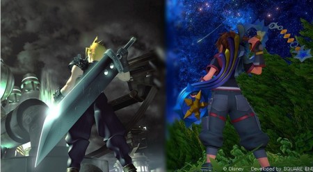Image d'illustration pour l'article : Final Fantasy VII a 20 ans et Kingdom Hearts III le lui souhaite en image