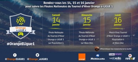 Image d'illustration pour l'article : L'eSport et FIFA 17 sont à l'honneur ce week-end !