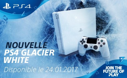 Image d'illustration pour l'article : La nouvelle PlayStation 4 Glacier White en vidéo et une date en Europe !