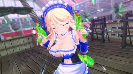 Image d'illustration pour l'article : Senran Kagura: Peach Beach Splash montre les tenues bonus de Yomi et Katsuragi