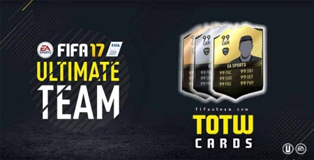 Image d'illustration pour l'article : FIFA 17 annonce sa Team Of The Week du 25 Janvier au 1er Février