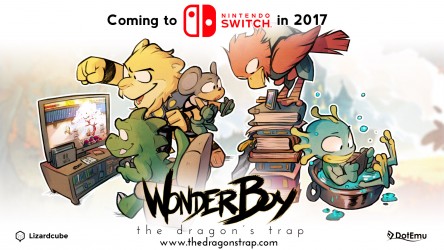 Image d'illustration pour l'article : Wonder Boy : The Dragon's Trap annoncé sur Switch