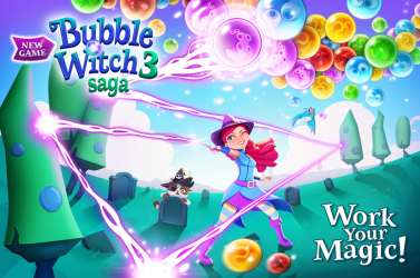 Image d'illustration pour l'article : Bubble Witch 3 Saga : Le troisième opus est enfin dispo sur mobiles et Facebook