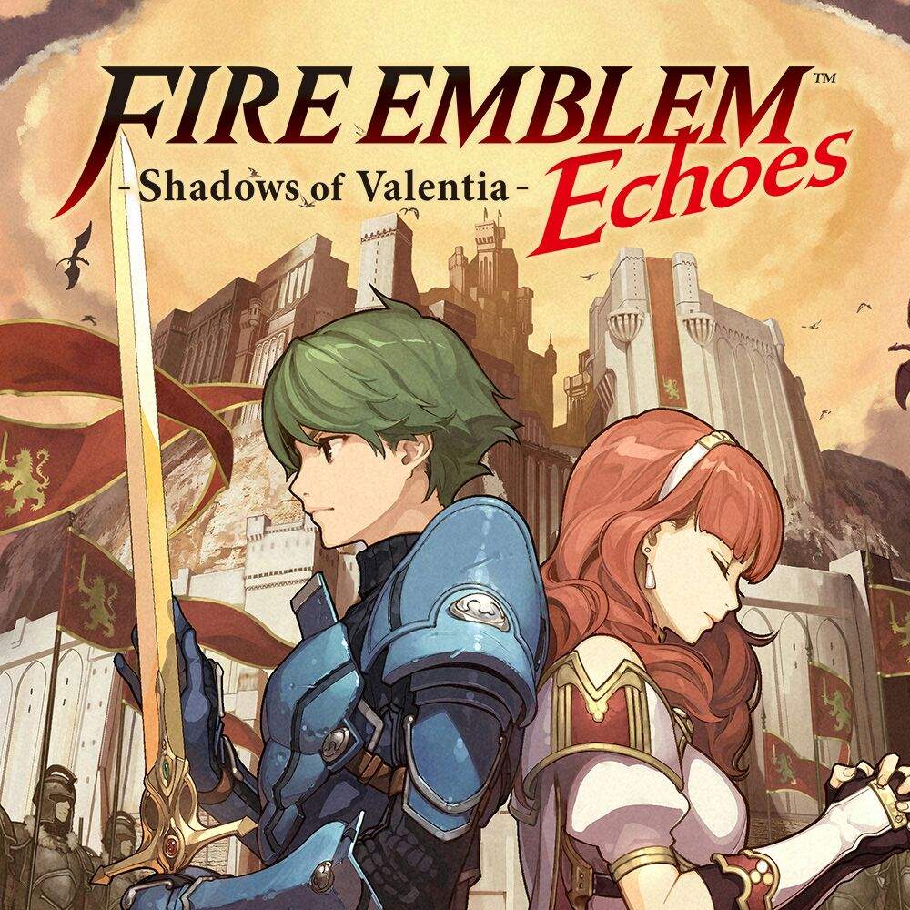 Fire Emblem Echoes: Shadows of Valentia jaquette